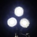 3x1W White LED Lamp Light Parts 6500K T304