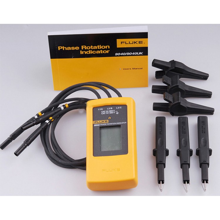 New Fluke 9040 Phase Rotation Indicator Tester Meter Free Shipping