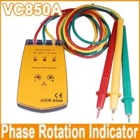 New VICTOR VC850 Three Phase Rotation Indicator Tester