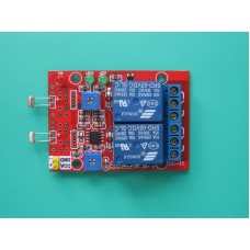 2 Channel 2 in 1 Photosensitive Module with Relay 5V for Light Detection 