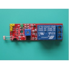 2 in 1 Photosensitive Module with Relay 12V for Light Detection