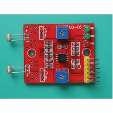 2 Channel Photosensitive Photoresistance Sensor for Light Detection