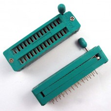 Universal 28 Pin ZIF Test DIP IC's IC Socket & New 5PCS/lot