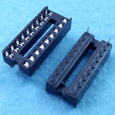 18 pin DIP IC Sockets Adaptor Solder Type Socket (2.54mm) 30PCS/lot