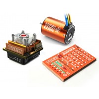 SKYRC Toro10 C60 60A ESC Combo+Toro 3900KV/4P Brushless Motor w/ Programming Card for 1/10 Scale Car