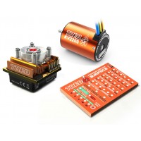 SKYRC Toro10 C60 60A ESC Combo+Toro 2200KV/4P Brushless Motor w/ Programming Card for 1/10 Scale Car