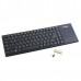 Genuine MC Saite 87-Key 1000DPI Portable 2.4G Wireless Keyboard w/ Touchpad & Receiver (2*AAA)