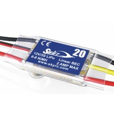 SkyRc Swift 20A Brushless Airplane ESC Electronic Speed Control