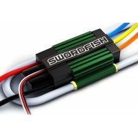 SkyRc Swordfish RC Marine 120A Water Cooled Brushless ESC Speed Controller 