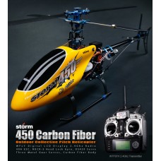 STORM 450 Carbon Fiber Money Prizes output ( RTF ) Gift Package