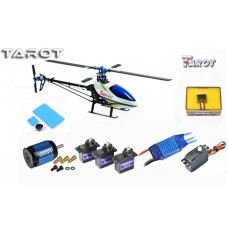 Tarot 450 Sports Airplane Helicopter TL20008+Tarot GY650 Gyro+40A ESC(Package 1)