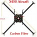 X450 Carbon Fiber Xcopter Quadcopter Aircraft Frame Kit Super Strength