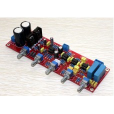 Assembled NE5532 2.1 Preamp Board