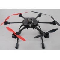 AH500C Carbon Fiber ARF Hexacopter Airframe with Flight Control Motor ESC