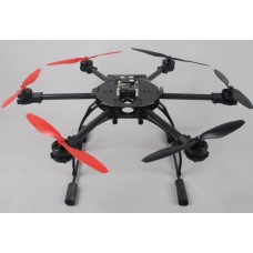 AH500C Carbon Fiber ARF Hexacopter Airframe with Flight Control Motor ESC