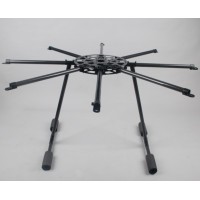 MO1200L 1000mm Wheelbase FPV Octacopter Aluminum Alloy Aircraft +Landing Skid