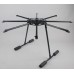 MO1200L 1000mm Wheelbase FPV Octacopter Aluminum Alloy Aircraft +Landing Skid