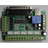 Upgraded 5 Axis CNC Breakout Board For Stepper Driver Controller Mach3 12-24V