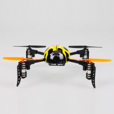 WLToys V939 Beetle ladybird 4CH RC 2.4Ghz 4-axis 3D Mini Heli XCopter Quadcopter - Yellow