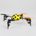 WLToys V939 Beetle ladybird 4CH RC 2.4Ghz 4-axis 3D Mini Heli XCopter Quadcopter - Yellow