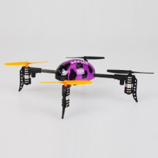 WLToys V939 Beetle ladybird 4CH RC 2.4Ghz 4-axis 3D Mini Heli XCopter Quadcopter - Purple
