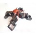 Tortoise-shaped Robotics 9DOF Aluminium Robot Frame Set -Black