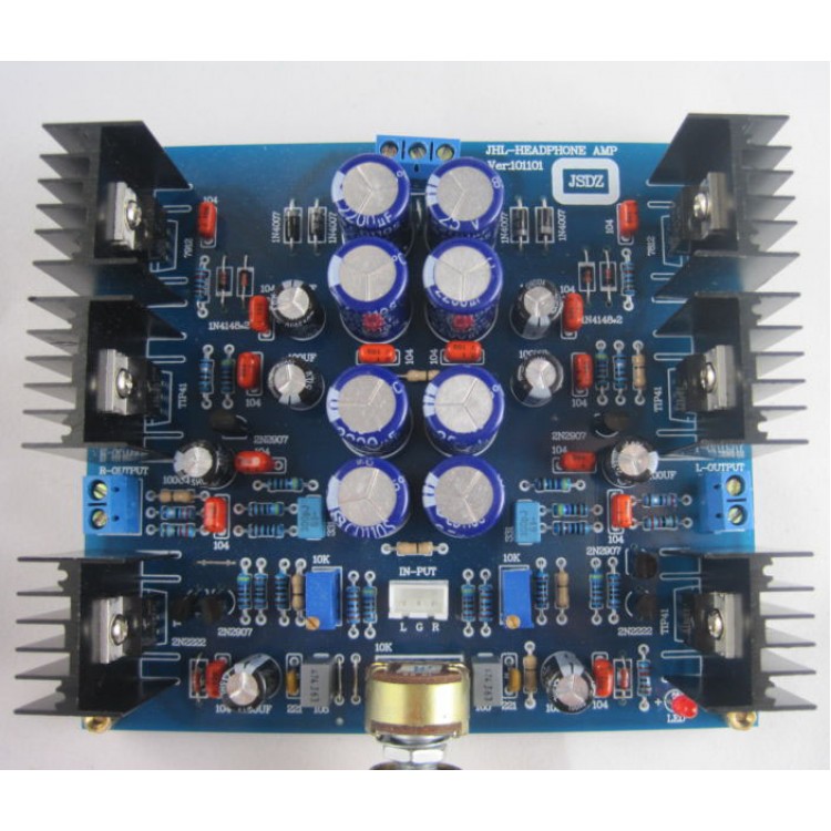 JHL Class A headphone amplifier pre-amp Preamplifier PCB only for DIY audio 