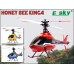 Esky Honey Bee King 4 6CH CCPM RC Helicopter RTF 2.4GHz  w/Aluminium Case 002798