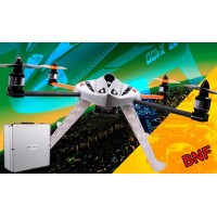 Walkera New QR X400 BNF 6-Axis-Gyro UFO Quadcopter without Transmitter with Aluminum Case (Upgraded Version of MX400S)