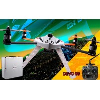 Walkera New QR X400 with DEVO 8S 6-Axis-Gyro UFO Quadcopter RTF with Aluminum Case 2.4Ghz (Upgraded Version of MX400S)