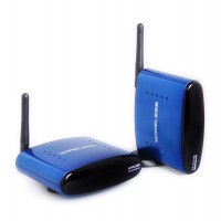 PAT-530 5.8G AV Sender Transmitter + Receiver Wireless IR Remote Extender