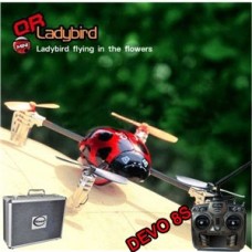 Walkera QR Ladybird with DEVO 8S RC transmitter Quadrocopter 2.4GHz RTF (Include Aluminium case)