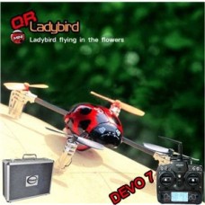 Walkera QR Ladybird with DEVO 7 7 CH RC Quadrocopter 2.4GHz RTF (Include Aluminium case)