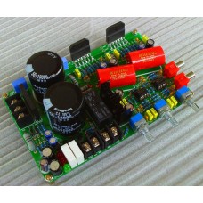 LM3886 + NE5532 Amplifier Board With Speker Protection 