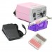 Nail Drill Nail Filing Nail Glazing Machine DR-288 Fingernail Finger Beautify Manicure Tool-Pink