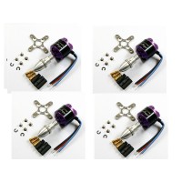 4X SUNNYSKY A2212-980KV Brushless Motor W/ adaptor MultiCopter Multi-Copter Quadcopter