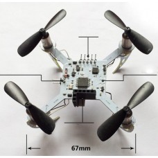 Super Micro ARF Quadcopter MWC Flight Controller Multicopter + Motor Prop Battery