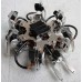 Aluminium Programmed Hexapod Robotics Spider Six 6DOF Biped Robot Frame Kit +20pcs Servo with Clamp 