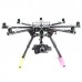 SkyKnight X8-1100 High Strength Carbon Fiber FPV Folding Octacopter Frame Kit+Landing Skid