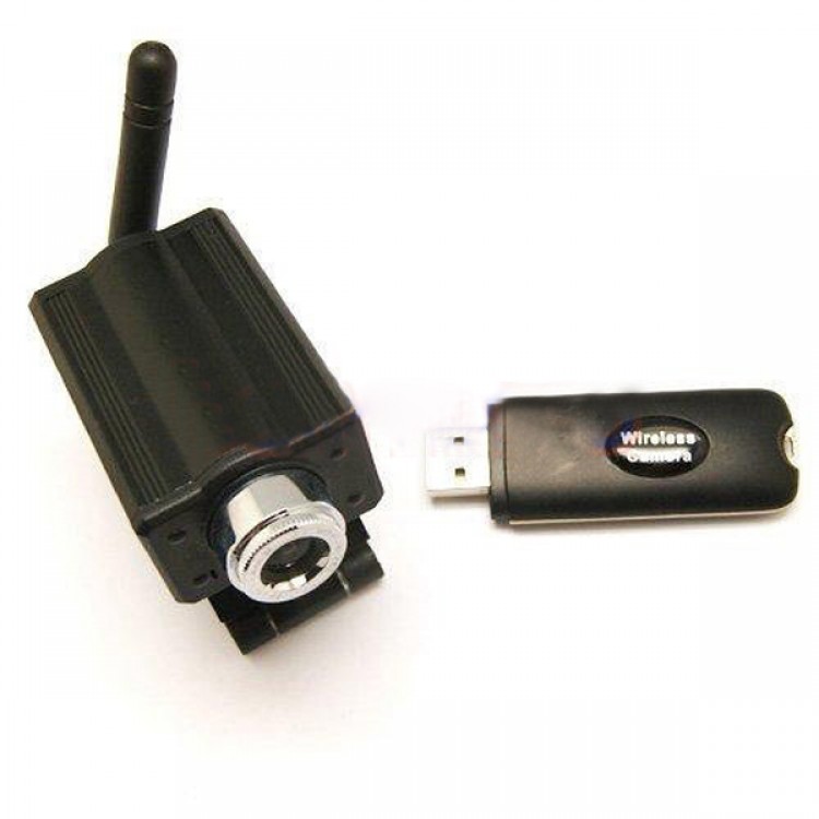 2.4G RF Wireless Camera PC Camera Baby Monitor Home Security MSN and