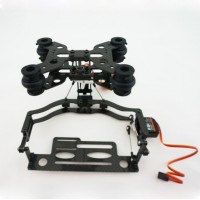 IDEA FLY 4S Two Axis Tilt/Pan Camera Mount FPV PTZ with 2 Servos