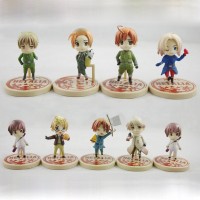 Hetalia One Coin Grande Figures set of 9 Japan anime Hetalia Axis Powers