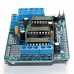 L293D Motor Drive Shield Expansion Board For Arduino Duemilanove Mega UNO