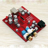 24 BIT 96K USB DAC Headset Amp TE7022+CS4398+OPA2132 Headphone Amplifier Board 