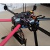 THB-PTZ 22mm Carbon Fiber Hexacopter Heavy-Duty FPV Multicopter/Aircraft Frame with Stable Landing Skid