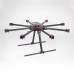 THB-X8 1000mm KK MK FF MWC 25mm Carbon Fiber Folding Hexacopter FPV Aircraft 18kg Flying Weight