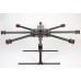 THB-X8 1000mm KK MK FF MWC 25mm Carbon Fiber Folding Hexacopter FPV Aircraft 18kg Flying Weight