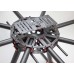 THB-X8 1000mm KK MK FF MWC 25mm Carbon Fiber Folding Hexacopter FPV Aircraft 18kg Flying Weight