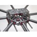 THB-X8 1000mm KK MK FF MWC 25mm Carbon Fiber Folding Hexacopter FPV Aircraft 18kg Flying Weight