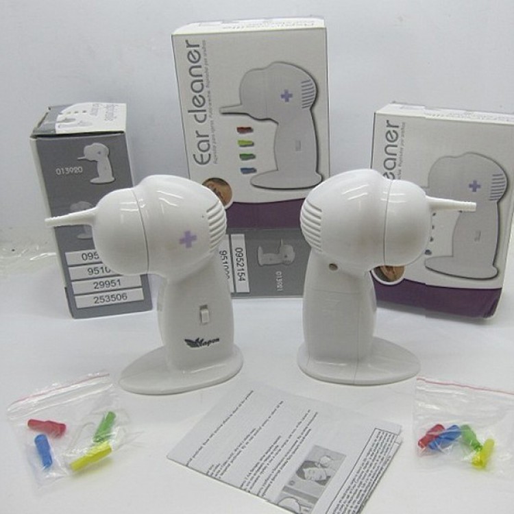 WAXVAC Wax Vac Deluxe Model Ear Cleaner CORDLESS Safe Clean Dry Ears